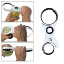 5-in-1 Manual Handy Anti-slip Can Lid Screw Opener Bottle Twist Jar Kitchen Y0I5