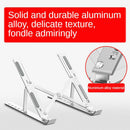 Laptop Bracket Aluminum Radiator Cervical Folding Portable Laptop Base