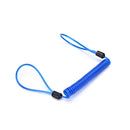 Motorcycle Bike Scooter Alarm Disc Lock Security Spring Reminder Cable Blu ME