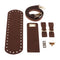 12-Lot PU Leather Bag Bottom Shaper Twist Lock for Handbag Bag Making Supplies