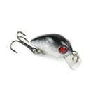 10 PACK Fishing Lures Crankbaits Hooks Minnow Baits Tackle Crank Set USA