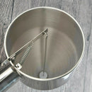 Stainless Steel Funnel Batter Dispenser Pancake Cupcake Waffle w/Base Kit Tool