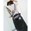 Backpack Women Fashion Small Mini Backpack Solid Women Girls Travel School  T3R9