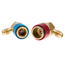 Car Air Conditioning Line Repair Tools R134A High Low Quick Couplers and Ca K1J5