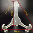 10Pcs Plastic Folding Picture Frame Easel Stand Photo Holder Rack Durable