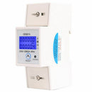 Din Rail Single Phase Wattmeter Power Consumption Watt Electronic Energy Me