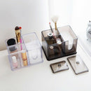 Makeup Organizer Lipstick Makeup Brush Cotton Pad Storage Box Cotton Swab B