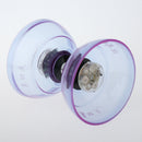 Juggling Toys Triple Bearing Lights Diabolo with Handsticks & String Purple