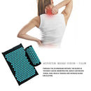Acupuncture Massage Cushion Pillow Yoga Mat Muscle Spike Pad (2pcs/set) A
