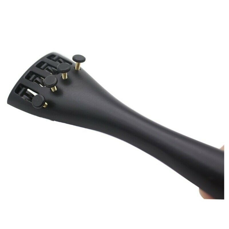 3/4 4/4 Violin Fiddle Tailpiece Hill Style with 1pcs Tailgut Tailcord 4 Fin A4S5