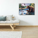 5D DIY Full Drill Diamond Painting Animals World Cross Stitch Embroidery