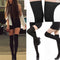 Women Tights Pantyhose Temptation Sheer Stockings Mock Suspender