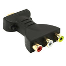 HDMI to RCA Converter Adapter, HDMI Male to 3RCA Video Audio AV Component Cable