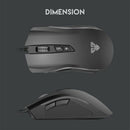 Fantech X4S USB Wired 4800dpi 7 Buttons Optical Gaming Mouse LED Backlight