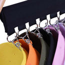Cap Rack 10 Baseball Hats Visors Wall Door Hanger Holder Hooks Storage Org KTK