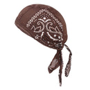 Women Mens Turban Soft Cotton Chemo Cancer Cap Head Scarf Cover Hat Coffee