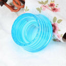 Memo Paper Bottle Flat Notebook Water Bottle for School Outdoor Sports Blue
