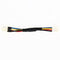 8pcs PC Fan Speed Reduce 4 Pin Power Resistor Male to Female Cable Adapter
