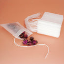 50pcs Empty String Teabags Loose Teabag Filter Paper Herb Drawstring 9x10cm