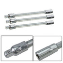 3pcs 1/4 Inch Spring Steels Flexible Flexi Socket Ratchet Extension Bar 6.3mm