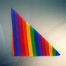 6 x Rainbow Bandana Pride Stripe Headband Headscarf Accessory Hair Festiv XVB