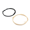 Durable 2 Pieces Copper Sliver-plated 22 awg PushBack Guitar Cotton Cloth Pickup