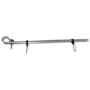 Marine Grade Removable 14" Flag Pole Staff For 7/8" - 1" Rail Tube Boat RV