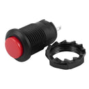 1 X 12mm Car Boat Latching Lock Push On / Off Button 125V 250V red D6F8