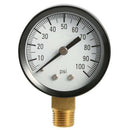 3X(Simmons 1305 0-100 Psi 1/4 inch Well Pump Water Pressure Gauge Ts50-100P