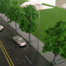 10PCS Railroad Scenery LED Light Garden Landscape 3V Lamp Post 1:150 Gauge