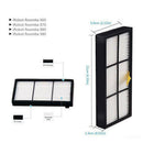 Main Side Brushes Hepa Filter Parts Accs For    Pack Of 20pcs New
