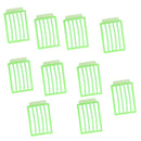10pcs Boilie Stoppers Carp Fishing Pellets Bands Bait Elastic Bands Green