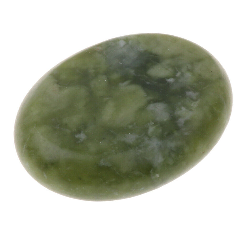 Natural Jade Green Hot Massage Stone Arms Legs Salon Beauty Spa Massage
