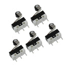 5 pieces 3 Pin 1no 1nc Subminiature mini Switch W Lever Roller