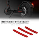 3pcs Electric Scooter Night Safety Strip Reflectors for Ninebot Es2 Es3 Es4