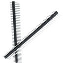 50PCS 40Pin Header Connector 2.54mm Single Row Male Pin Header Strip L7R6