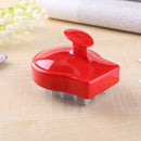 Silicone Teeth Scalp Massage Brushes Hair Washing Comb Body Bath Brush Prop