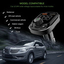 C20 Wireless Car Bluetooth Fm Transmitter Dual Usb Charger Aux Input Tf Car