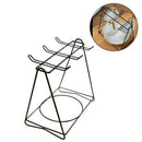 1X(Stainless Steel Coffee Cup Holder Hanging Partition Cup Holder Innovativ