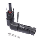 1Pair Solar Connector Solar Solar Plug Cable Connectors for Solar PanelsS Hn