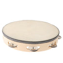 10'' Tambourine Drum Musical Instrument For Wedding Dance Party KTV Concert