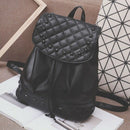 Women Korean Style PU Leather Casual Backpack Rivet Travel Bag School Bag B