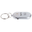 LED Key Finder Locator Find Lost Key Chain Keychain Whistle Sound Remote Control