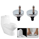 2pcs/set Top Fixed WC Toilet Seat Hinges Fittings Quick Release Hinge Screw Tool
