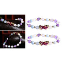 2 x Fashion Natural Amethyst Pixiu Bracelet Lucky Charms Jewelry Gift  Women Men