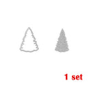 Christmas Tree Metal Cutting Dies Scrapbooking Paper Cards Craft Stencil Making