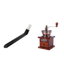 Coffee Bean Grinder Adjustable Coarseness Hand Roller Coffee Bean Maker w/ Brush
