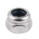 M3 x 0.5mm Stainless Steel Nylock Nylon Insert Hex Lock Nuts 50pcs