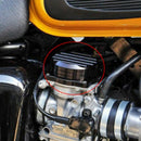 2x Motorcycle Injection Carburetor Cover Lid CNC Carb Tops for Triumph Black
