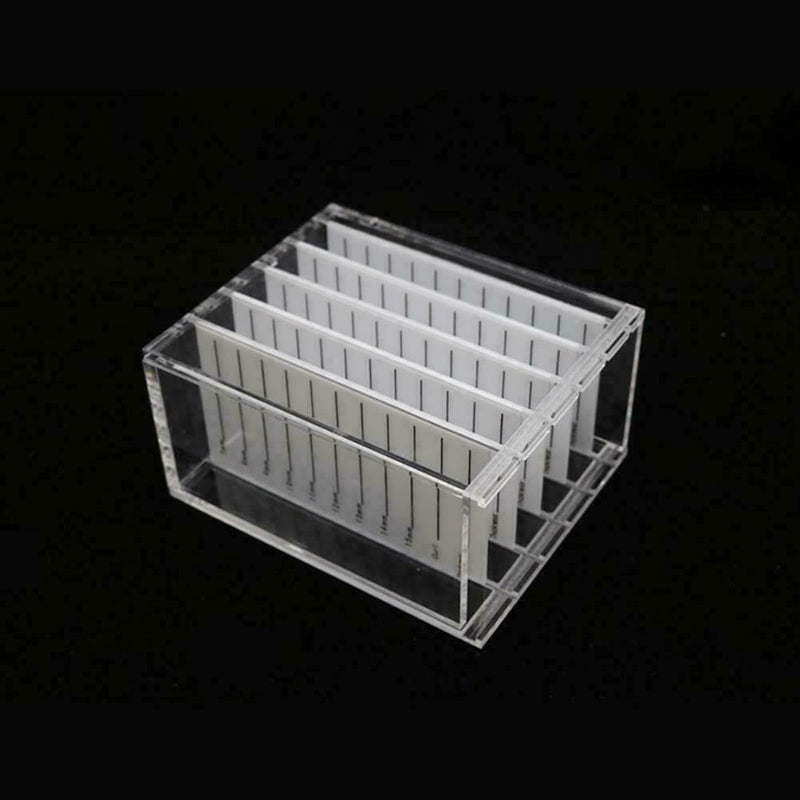 5 Layers Acrylic Eyelash Display Holder Panels Lashes New Extension Storage D4A4